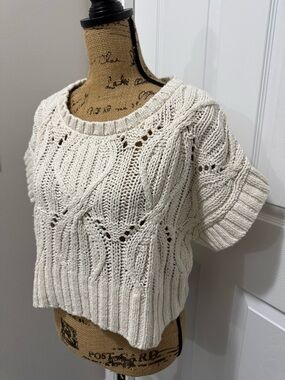 Short Sleeve Sweater/ Vest